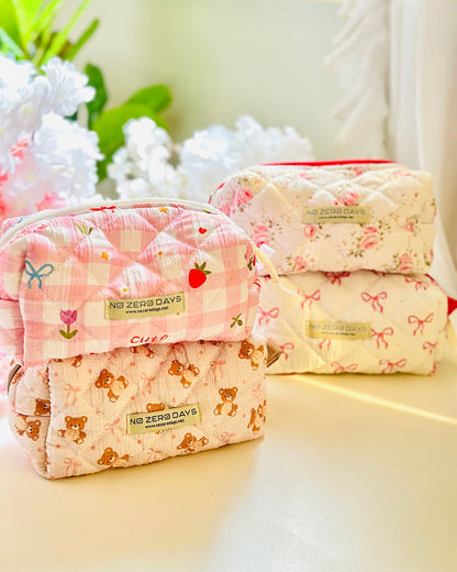 باوتش قماش مبطن - ورد