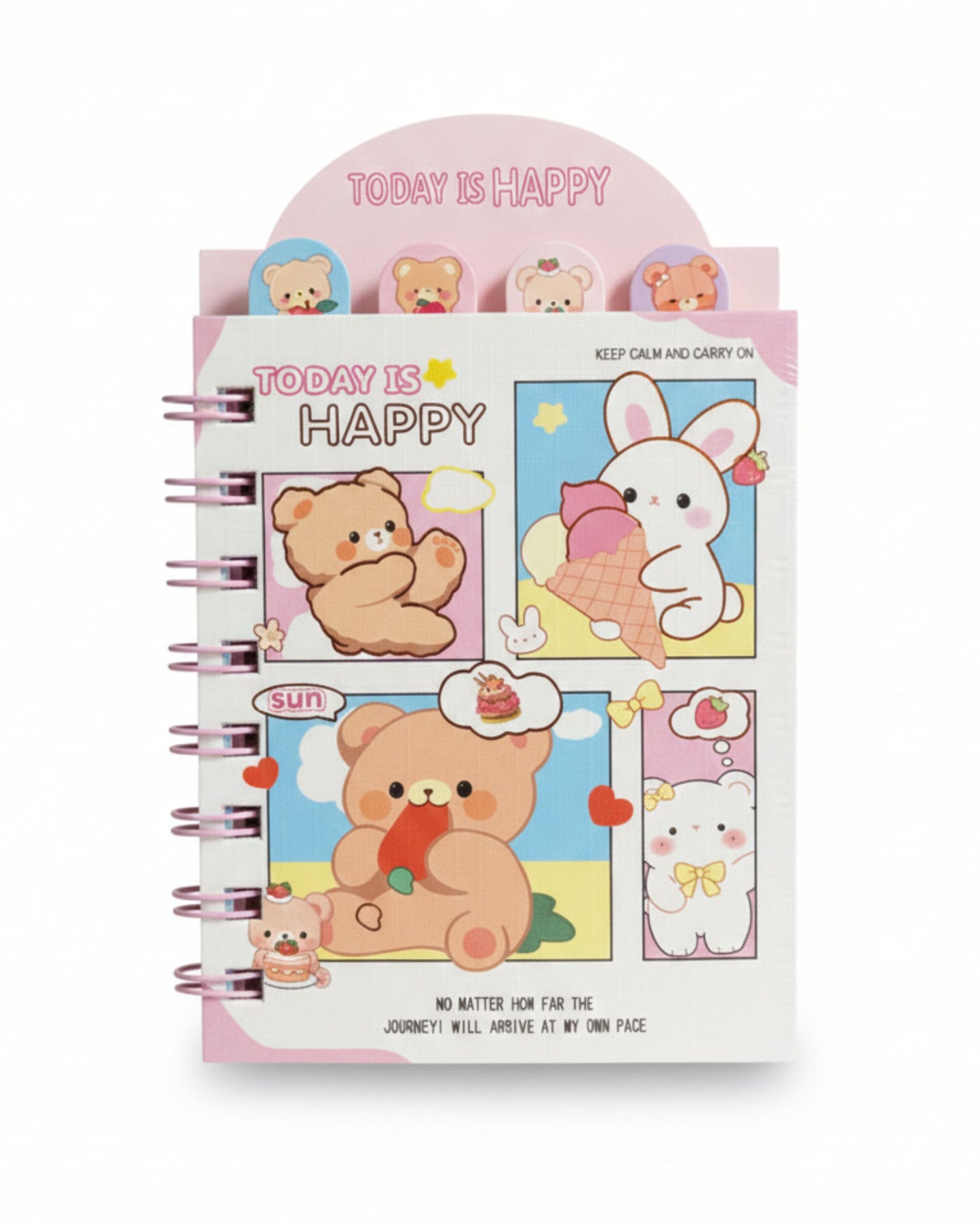 ميني نوت بوك سلك بفواصل - دبدوب