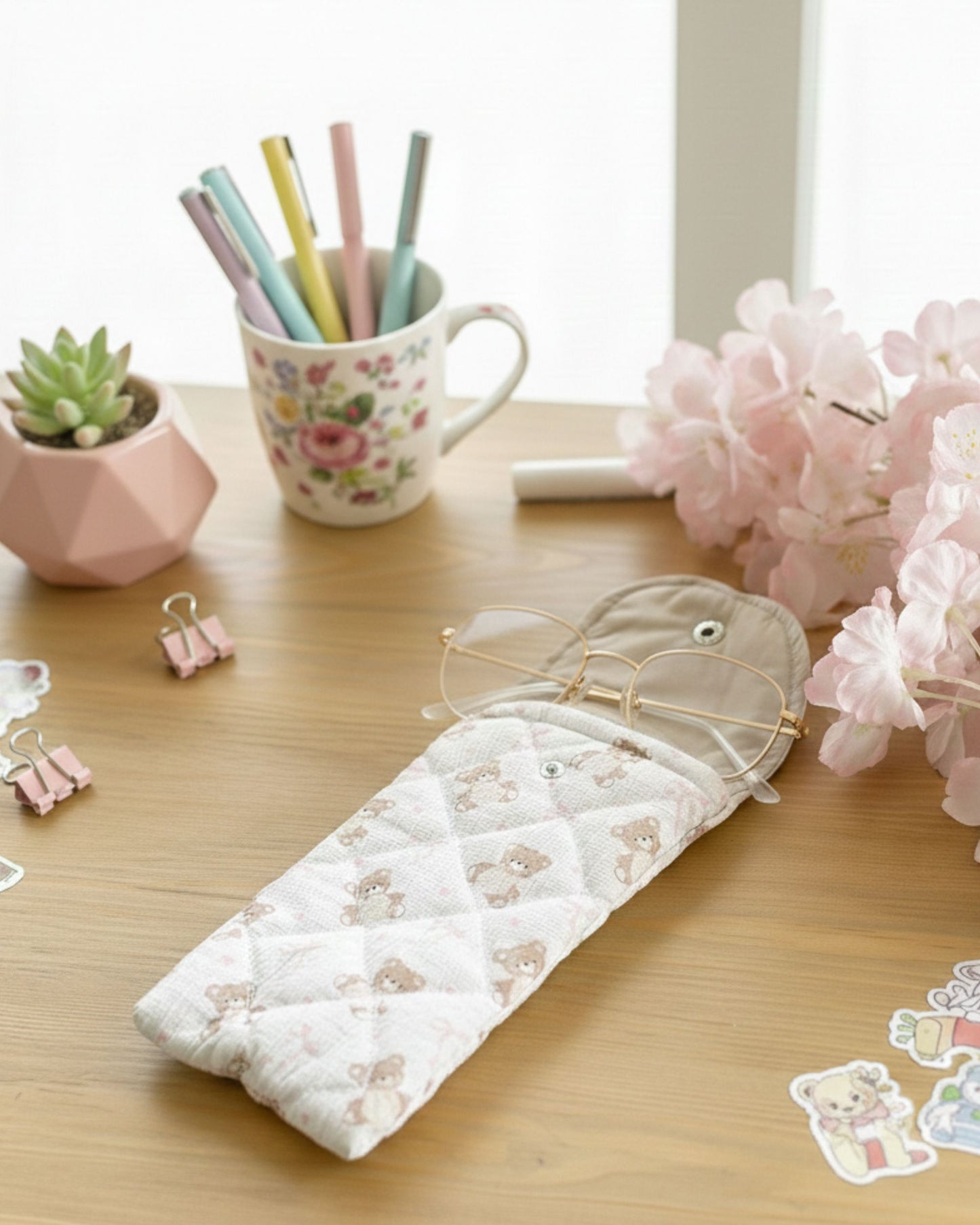 جراب نظارة مبطن - دبدوب