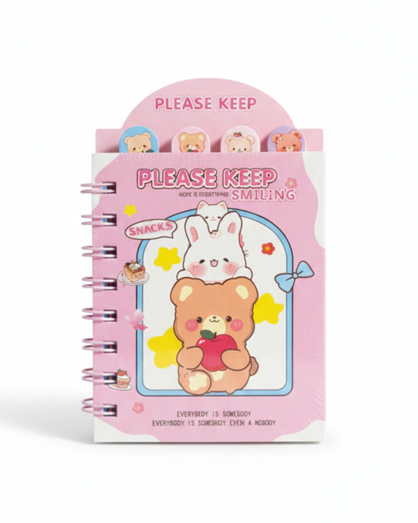 ميني نوت بوك سلك بفواصل - دبدوب