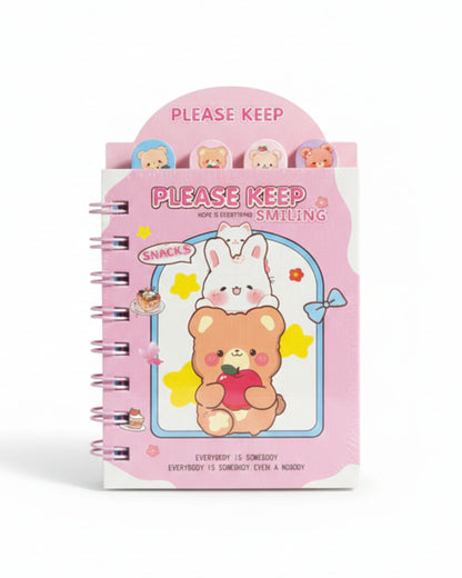 ميني نوت بوك سلك بفواصل - دبدوب