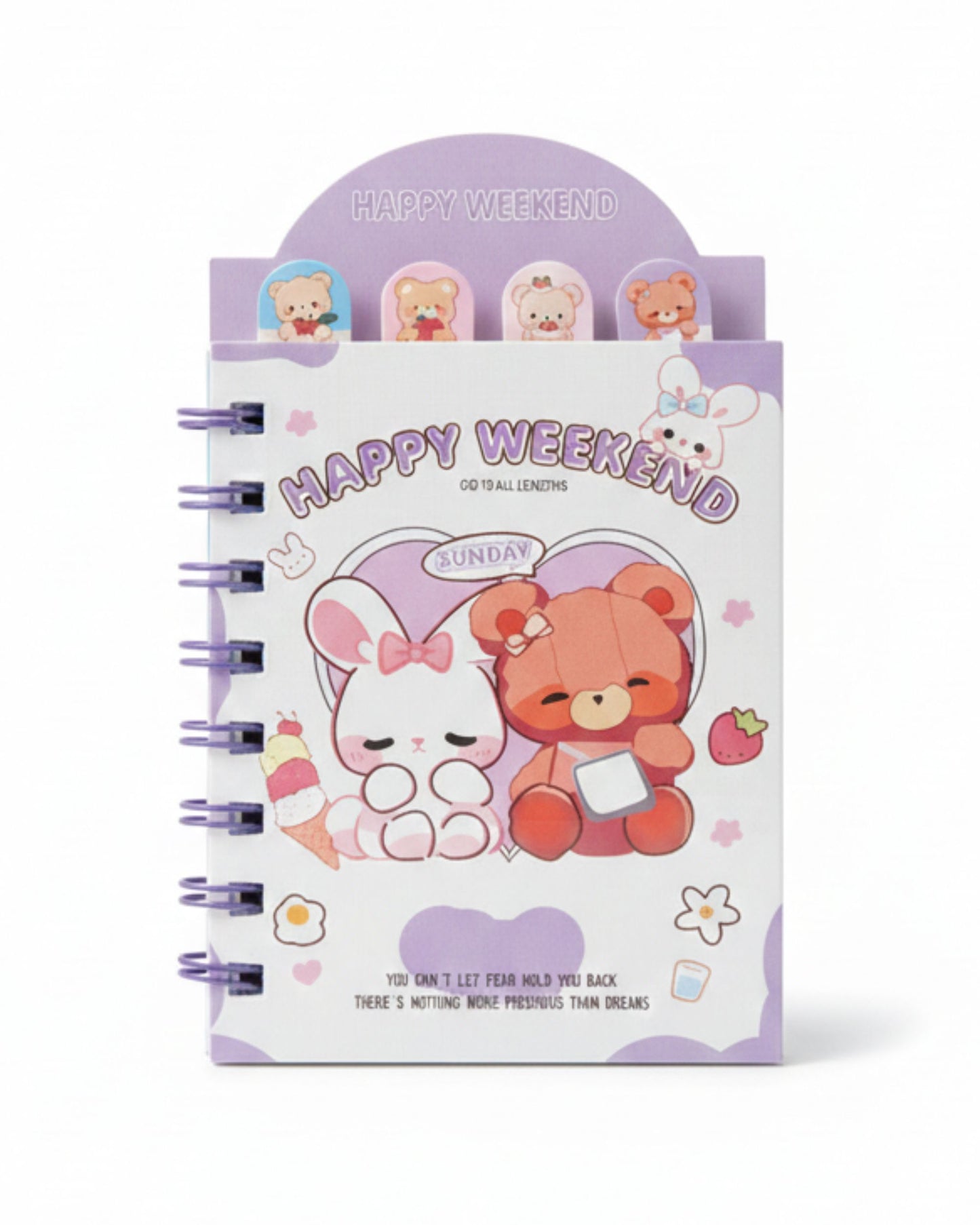 ميني نوت بوك سلك بفواصل - دبدوب