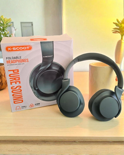 هيدفون بلوتوث X-SCOOT XS-652 - أسود
