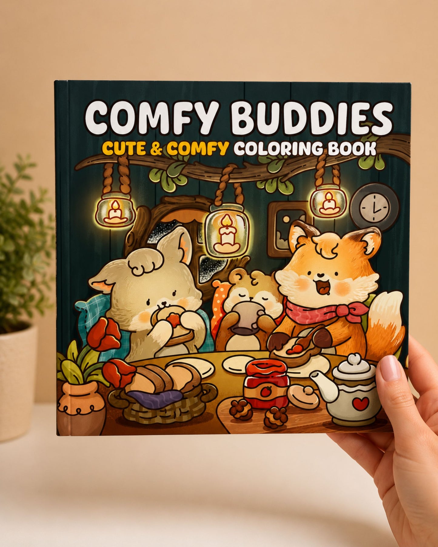 Comfy Buddies كتاب تلوين