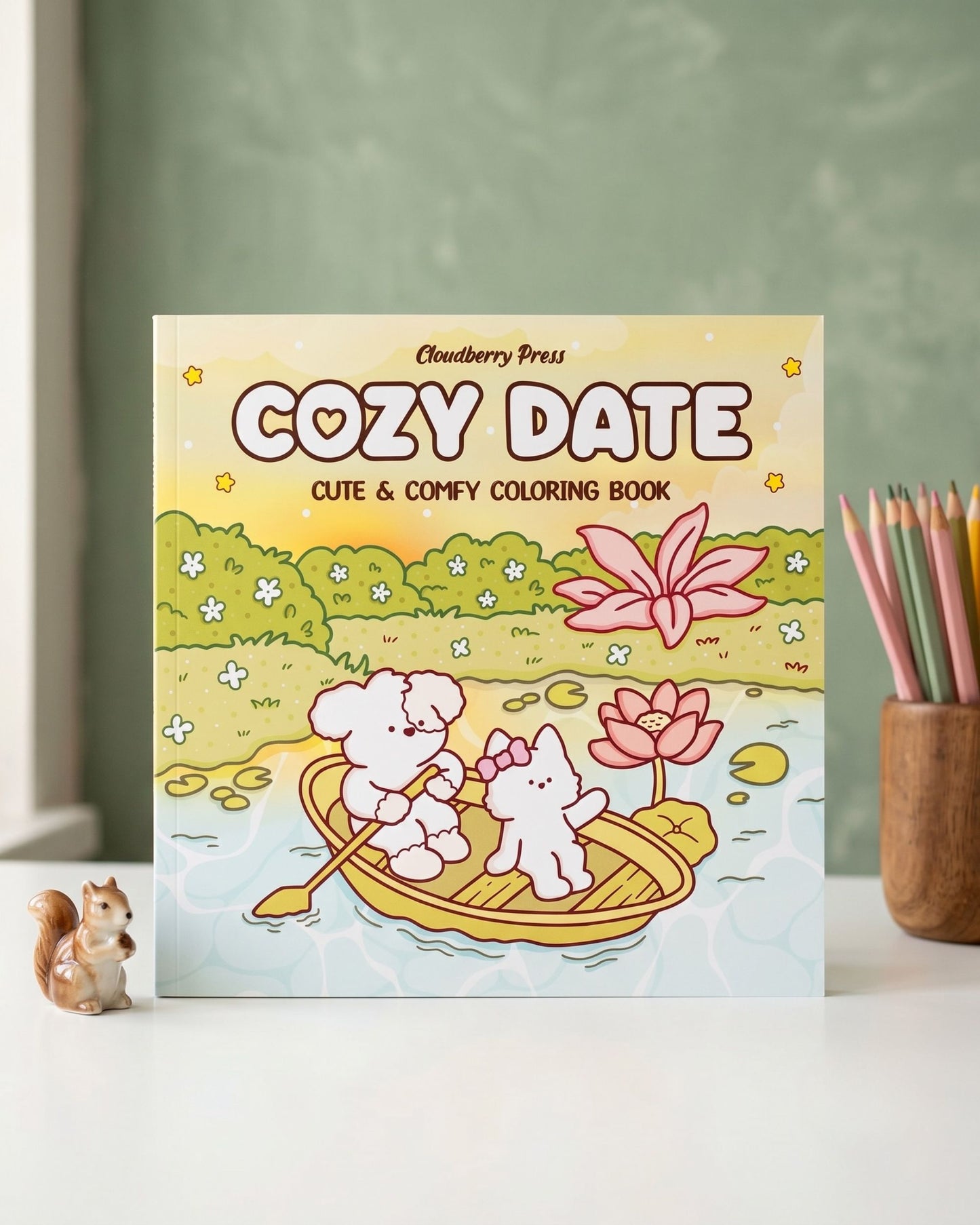 Cozy Date كتاب تلوين