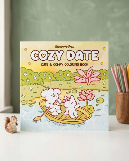 Cozy Date كتاب تلوين