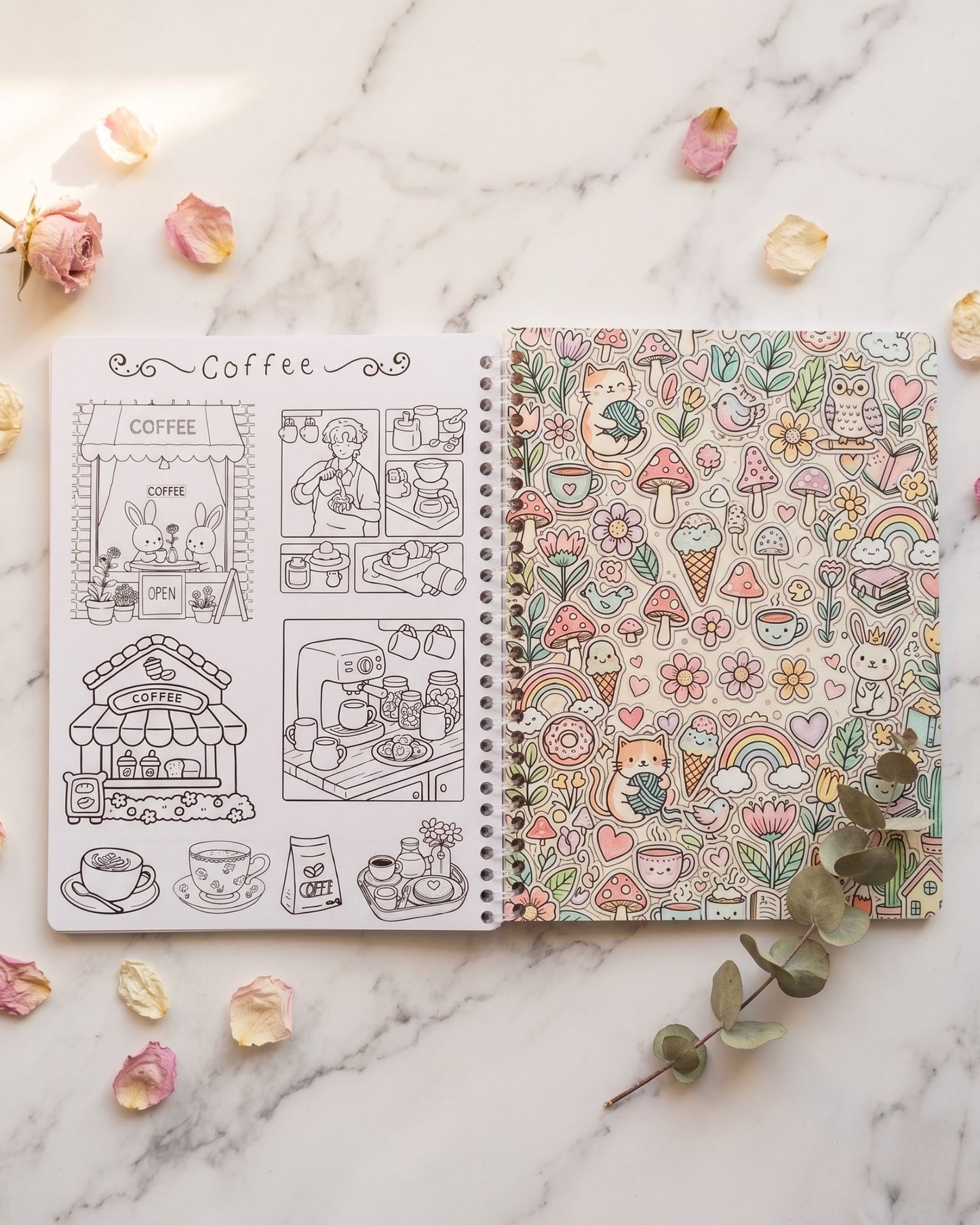 Sticker Coloring Book (اصنع استيكراتك بنفسك)