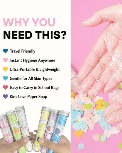 أنبوب ورق صابون معطر