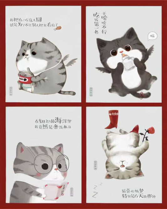 نوت بوك A5 مسطر - كوميكس قطط