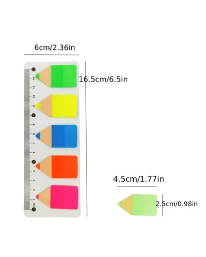 ستيكي نوت فواصل - قلم رصاص