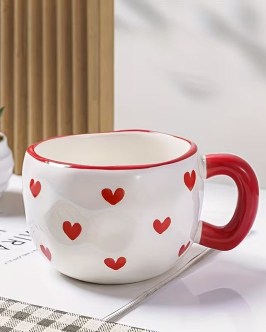 مج سيراميك قلوب