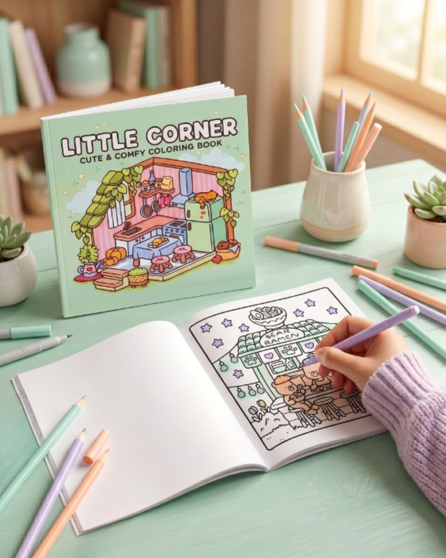 كتاب تلوين Little Corner