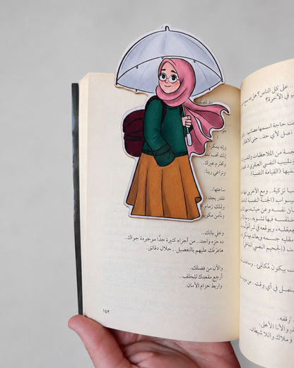 بوك مارك خشبي مجسم - ديسمبر