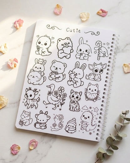 Sticker Coloring Book (اصنع استيكراتك بنفسك)