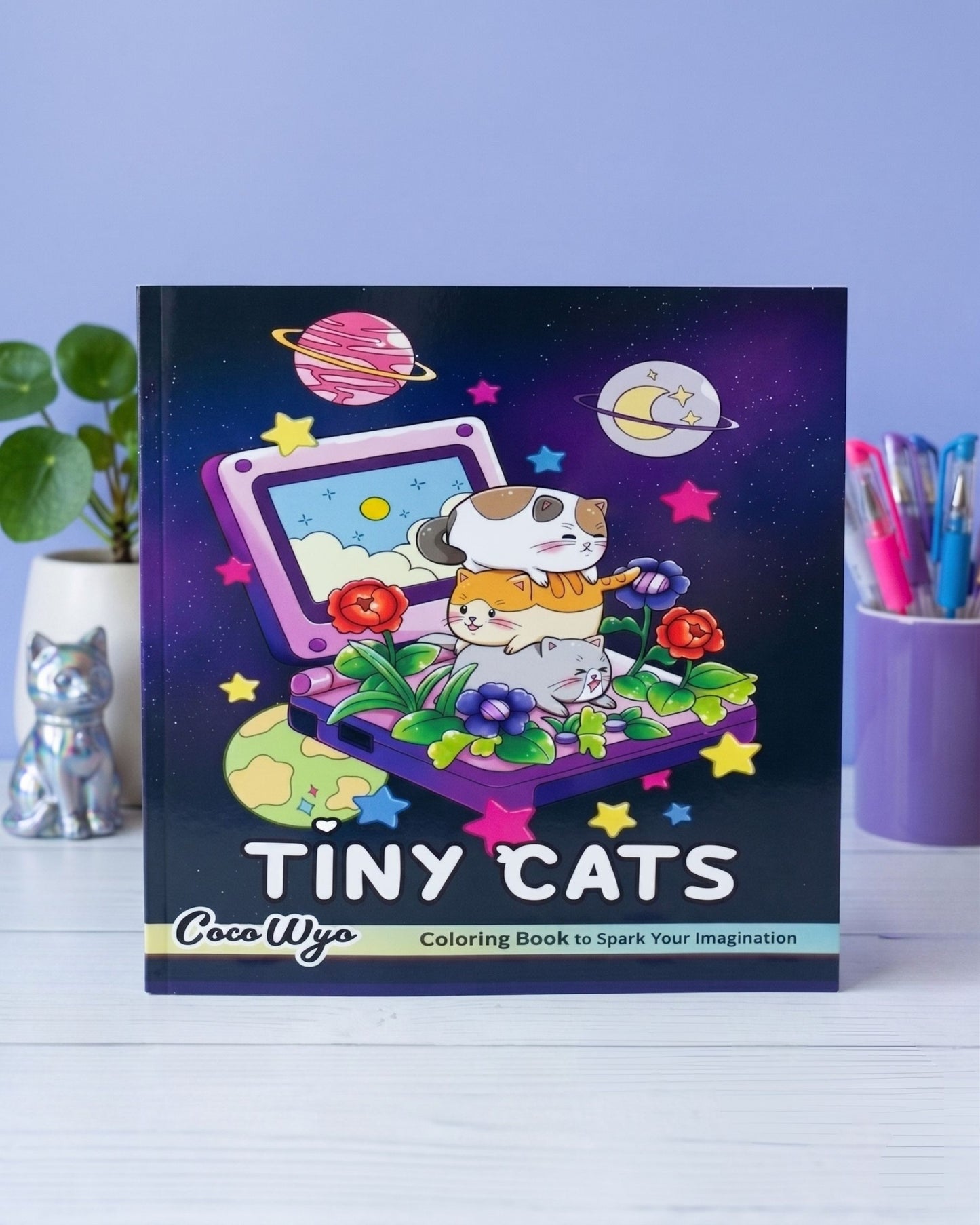 Tiny Cats كتاب تلوين
