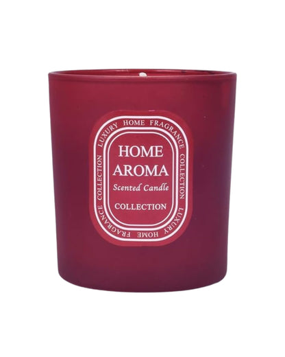 شمعة عطرية - كوب زجاجي ألوان