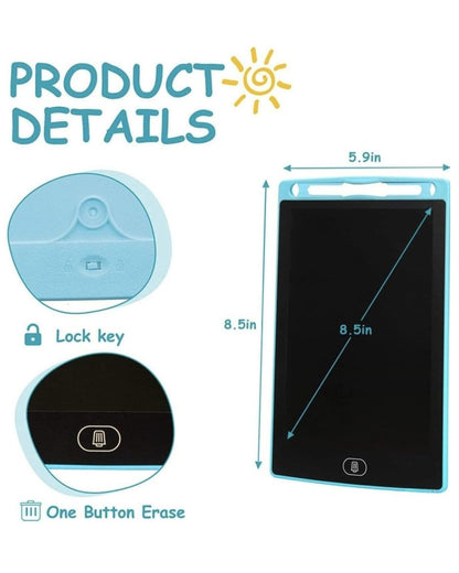 تابلت كتابة ورسم LCD مقاس 8.5 بوصة