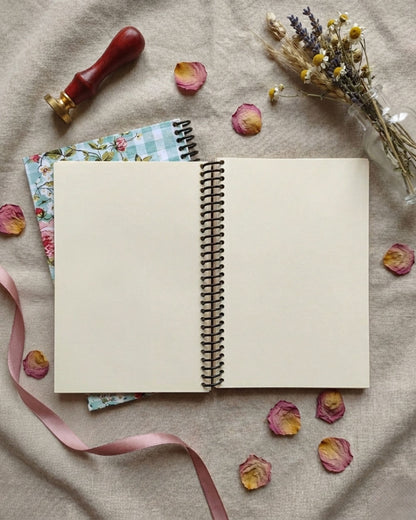 نوت بوك سلك (Floral Days) + ستيكرز