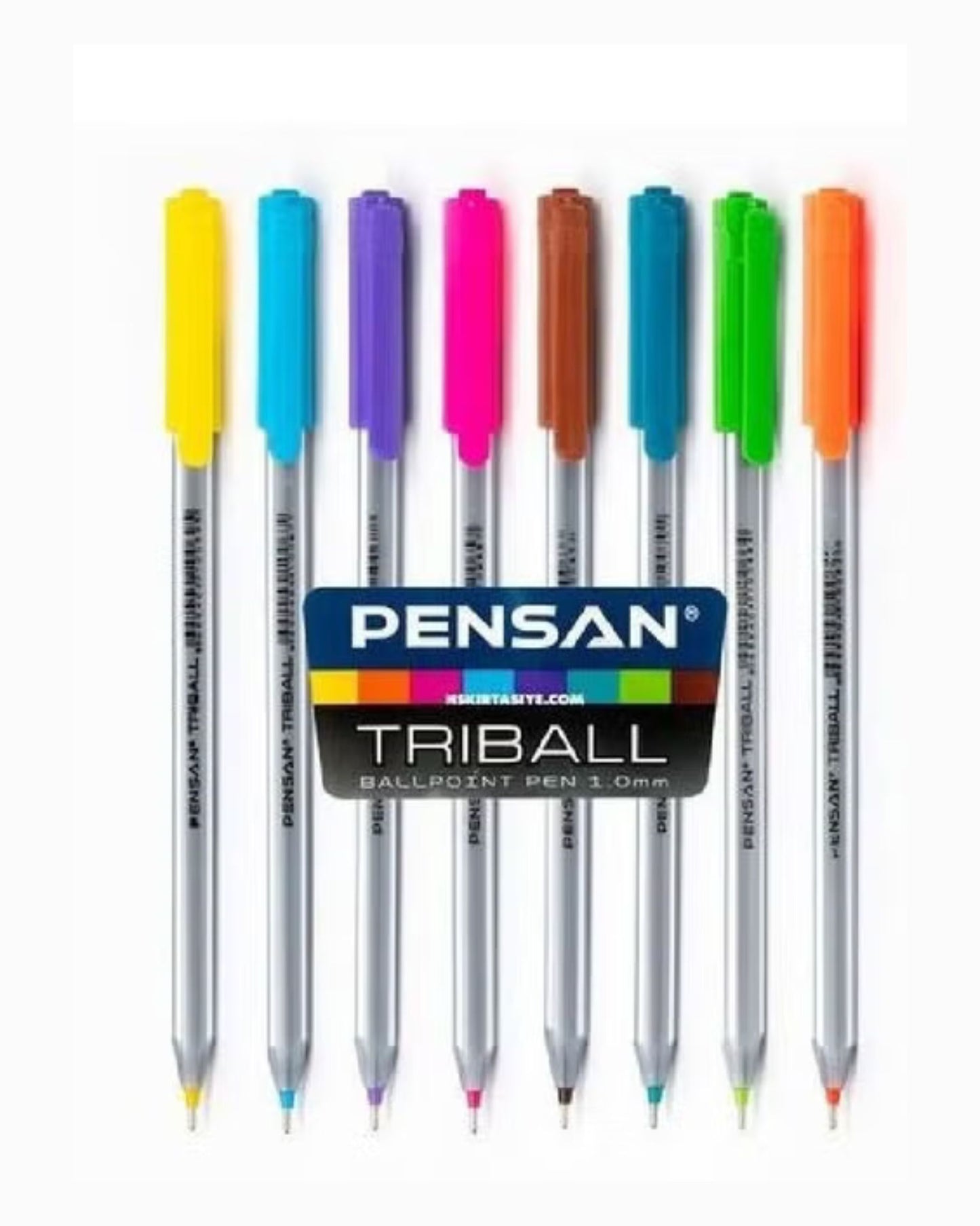 طقم أقلام حبر جاف بينسان - 8 قطع