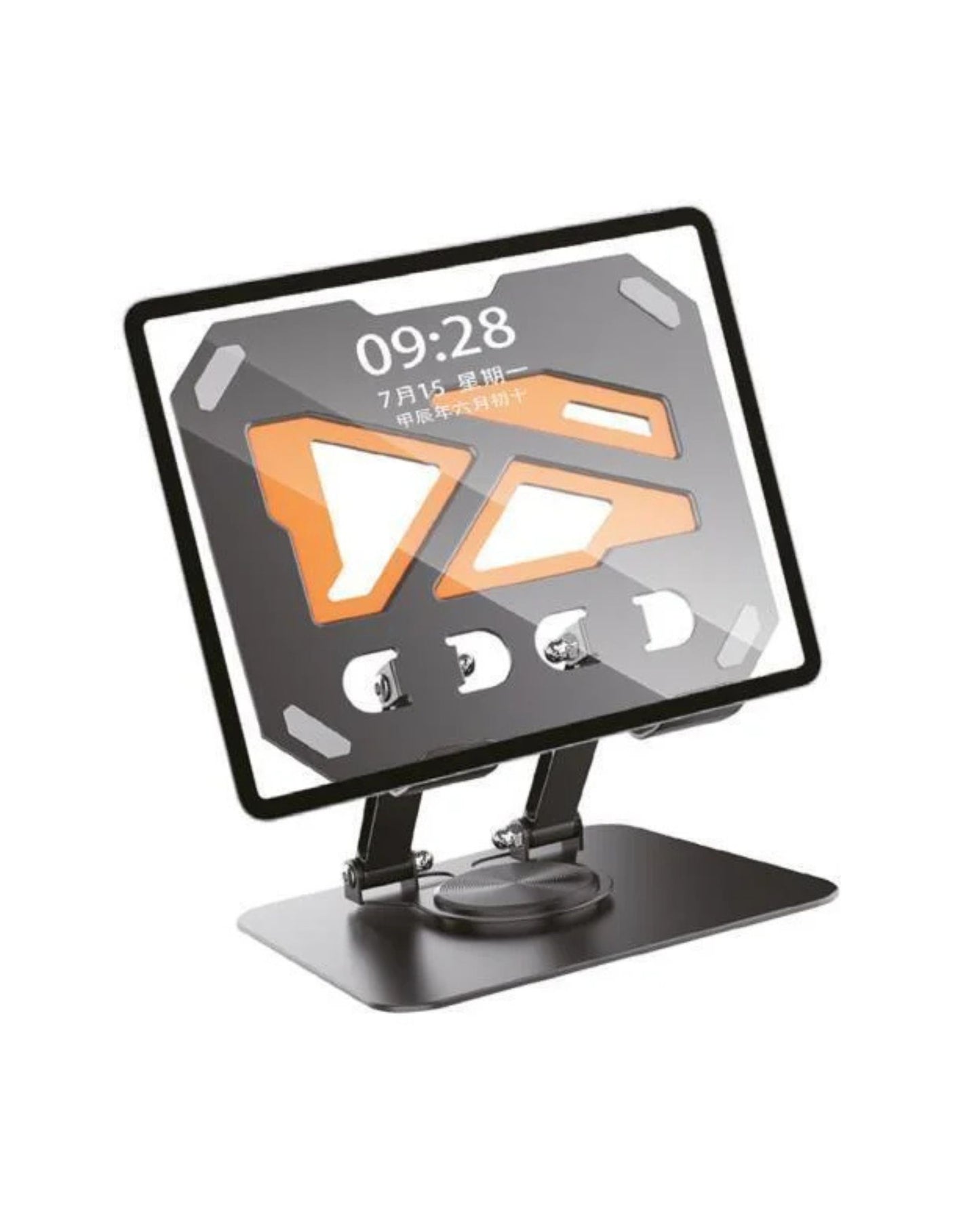 ستاند تابلت للمكتب معدني - دوران 360 درجة