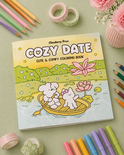 Cozy Date كتاب تلوين