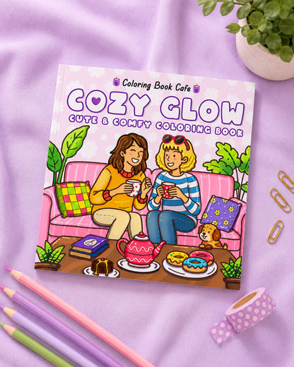 Cozy Glow كتاب تلوين