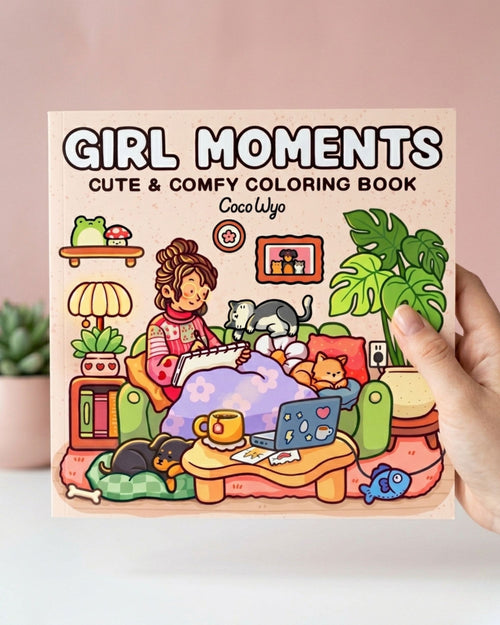 Girl Moments كتاب تلوين