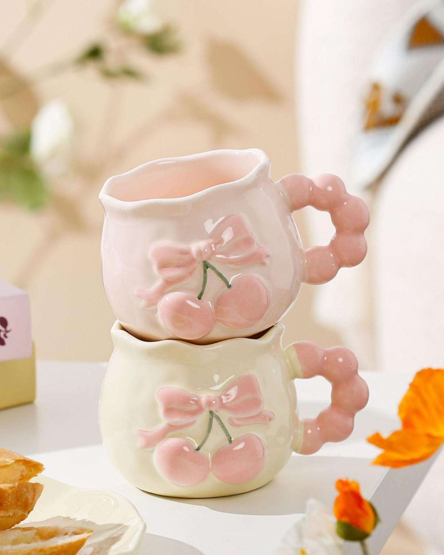 مج سيراميك كرز فيونكة