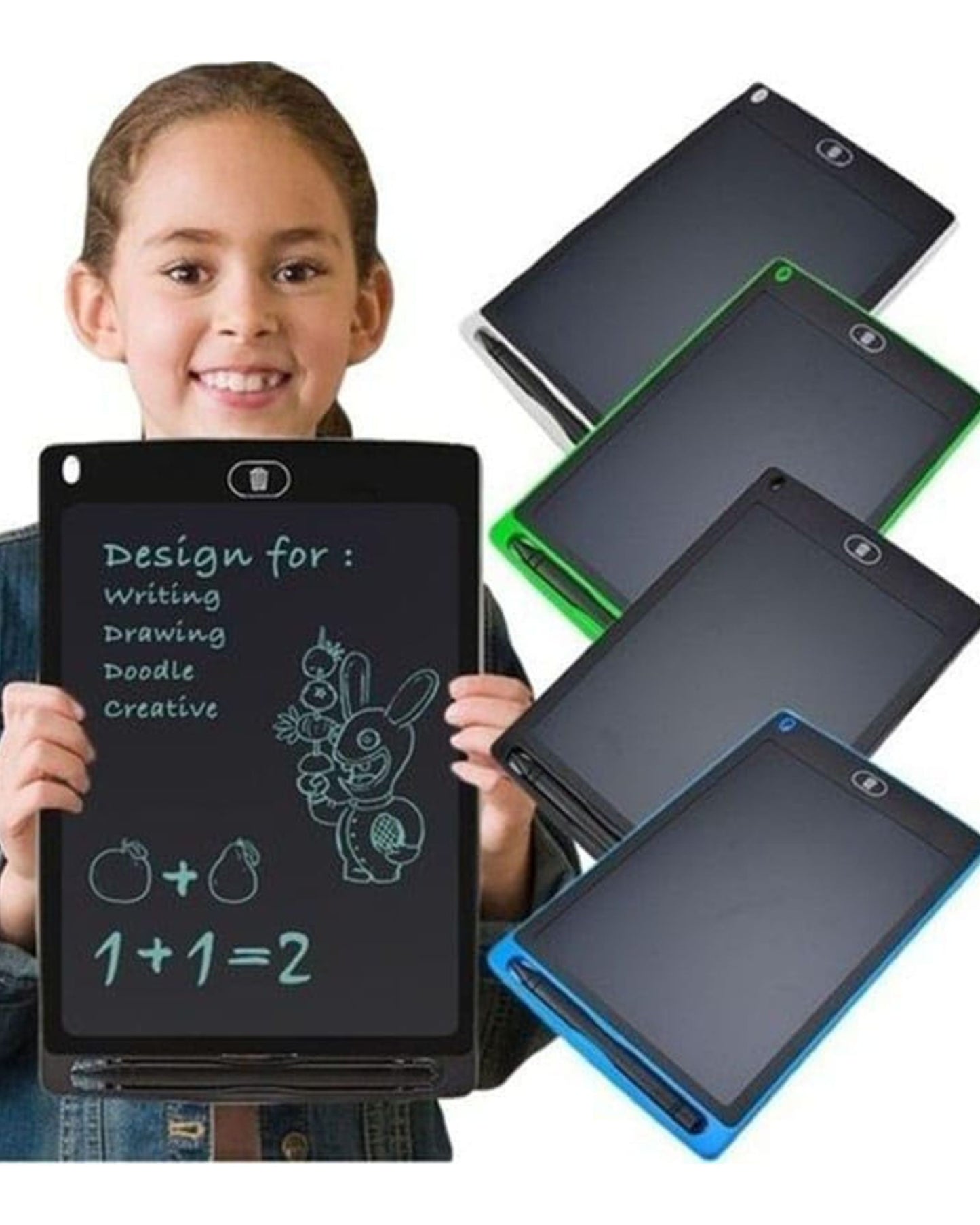 تابلت كتابة ورسم LCD مقاس 12 بوصة