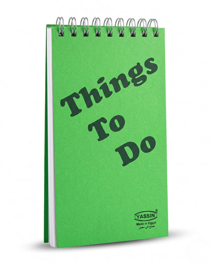 نوتة to do list طويلة