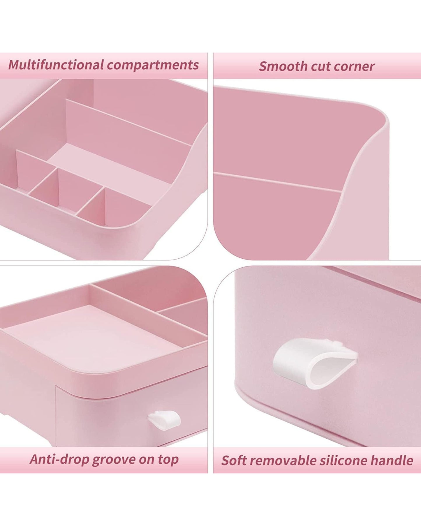 منظم أدوات مع درج - بينك