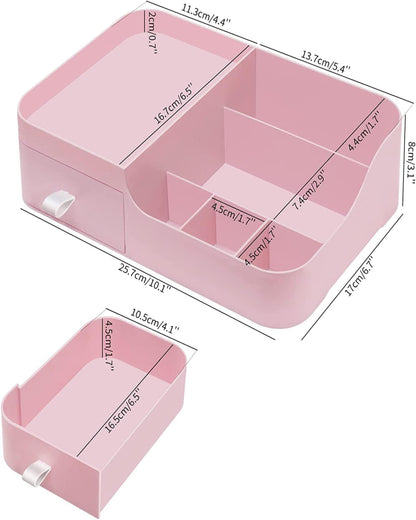 منظم أدوات مع درج - بينك