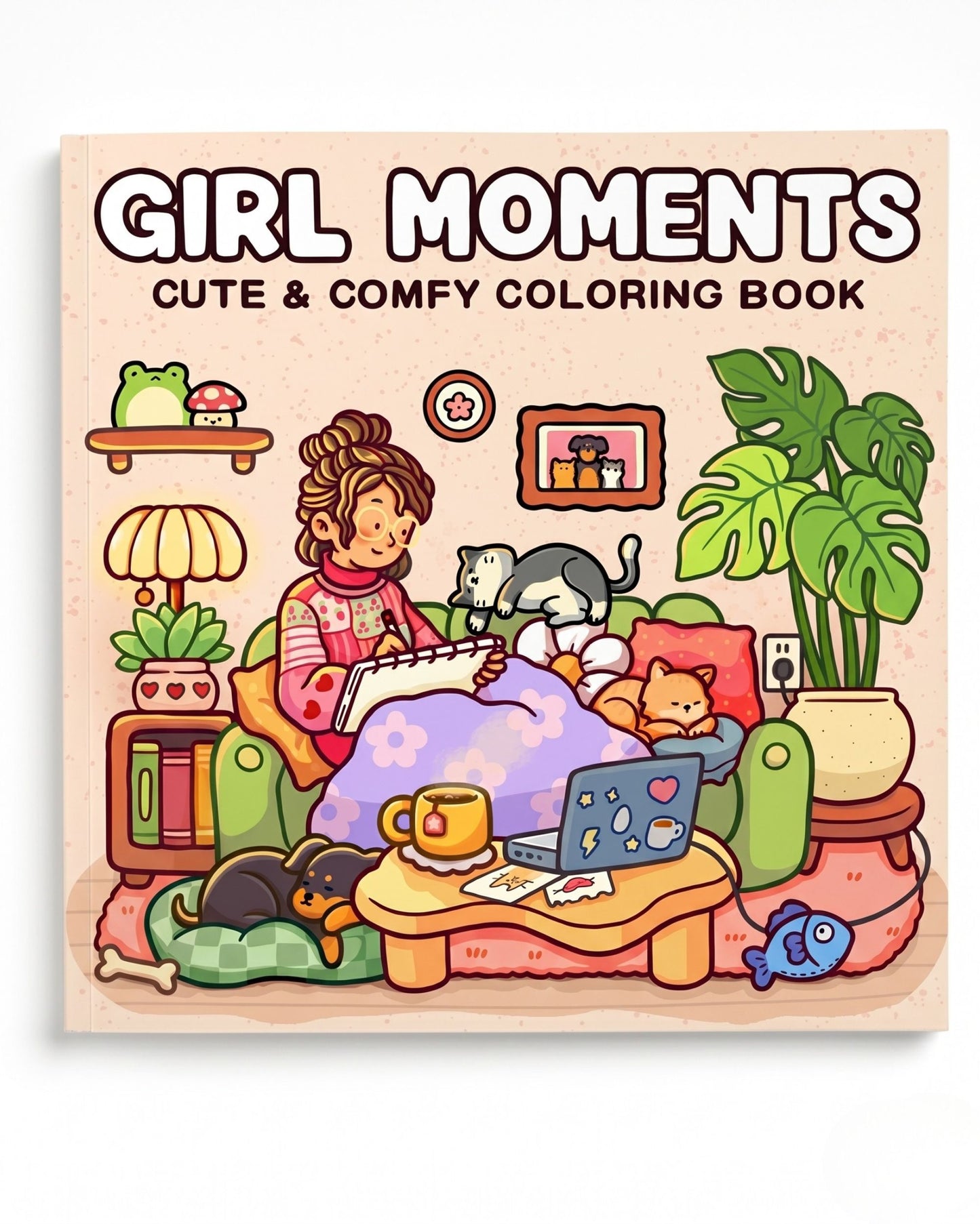 Girl Moments كتاب تلوين