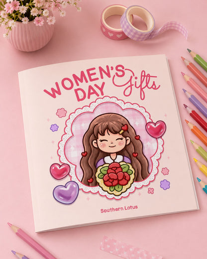 Women's Day Gifts كتاب تلوين