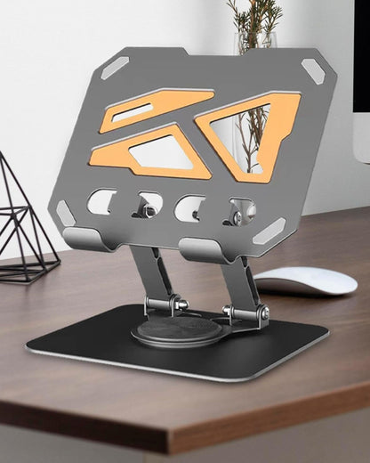 ستاند تابلت للمكتب معدني - دوران 360 درجة