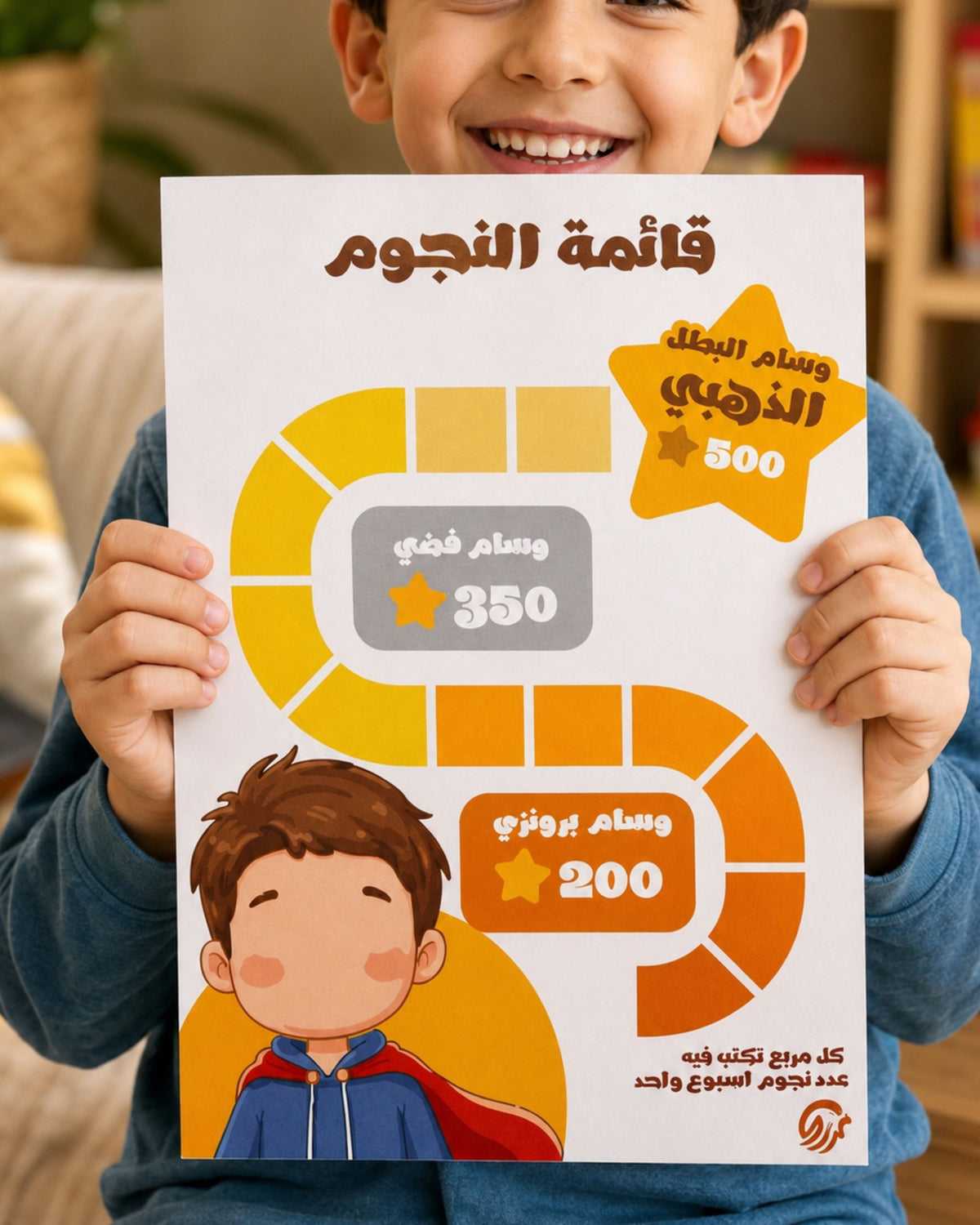مخطط البطل الصغير