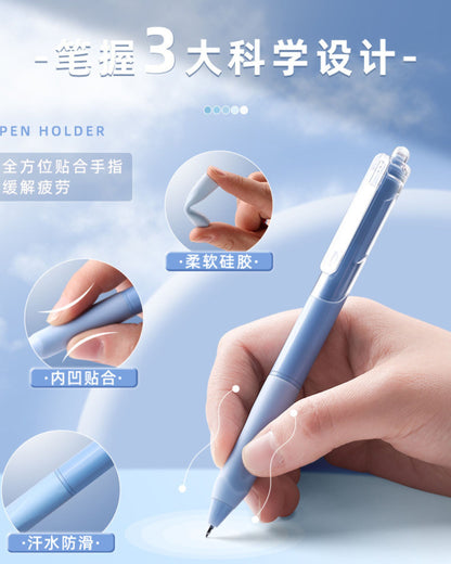 علبة أقلام جيل - أزرق بدرجاته