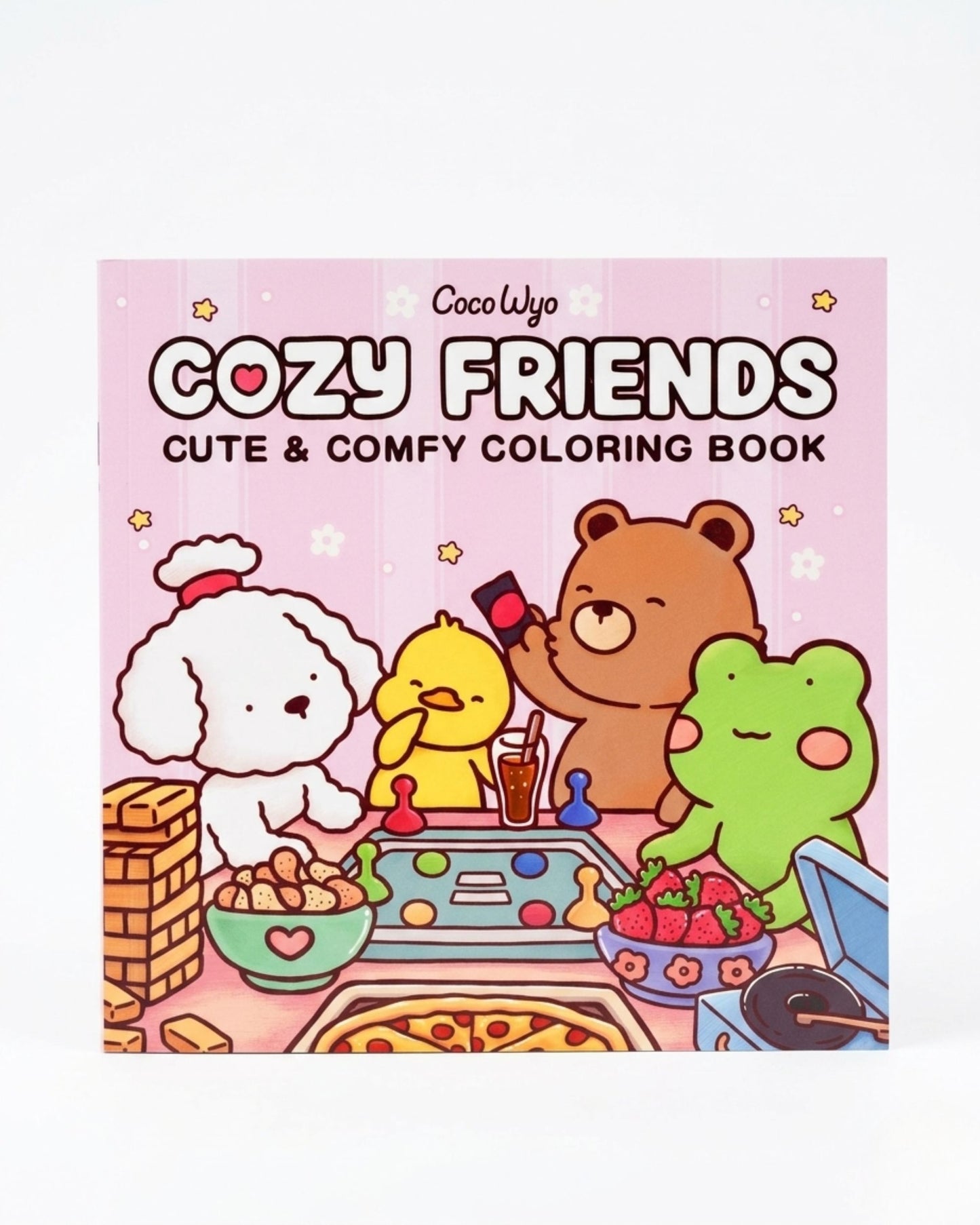 Cozy Friends كتاب تلوين