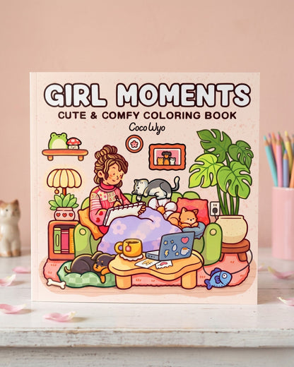 Girl Moments كتاب تلوين