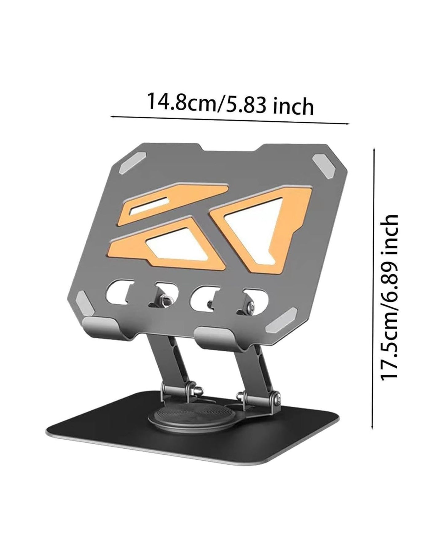 ستاند تابلت للمكتب معدني - دوران 360 درجة