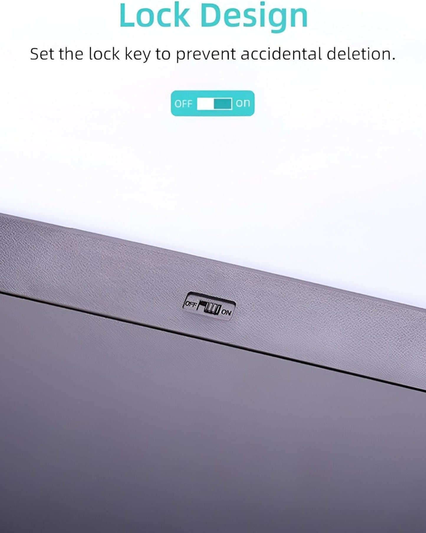 تابلت كتابة ورسم LCD مقاس 12 بوصة