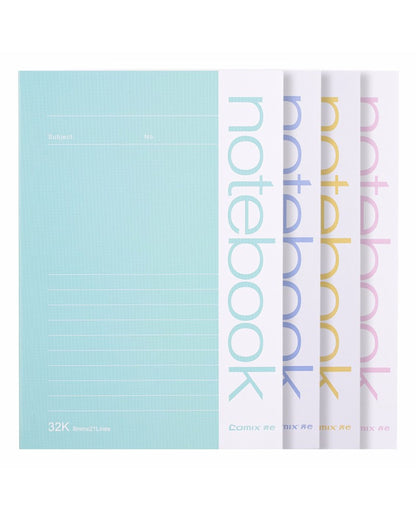 كشكول A5 مسطر - ألوان