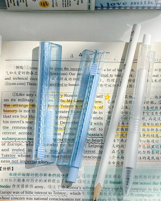 محاية في مسطرة 10 سم + 2 غيار