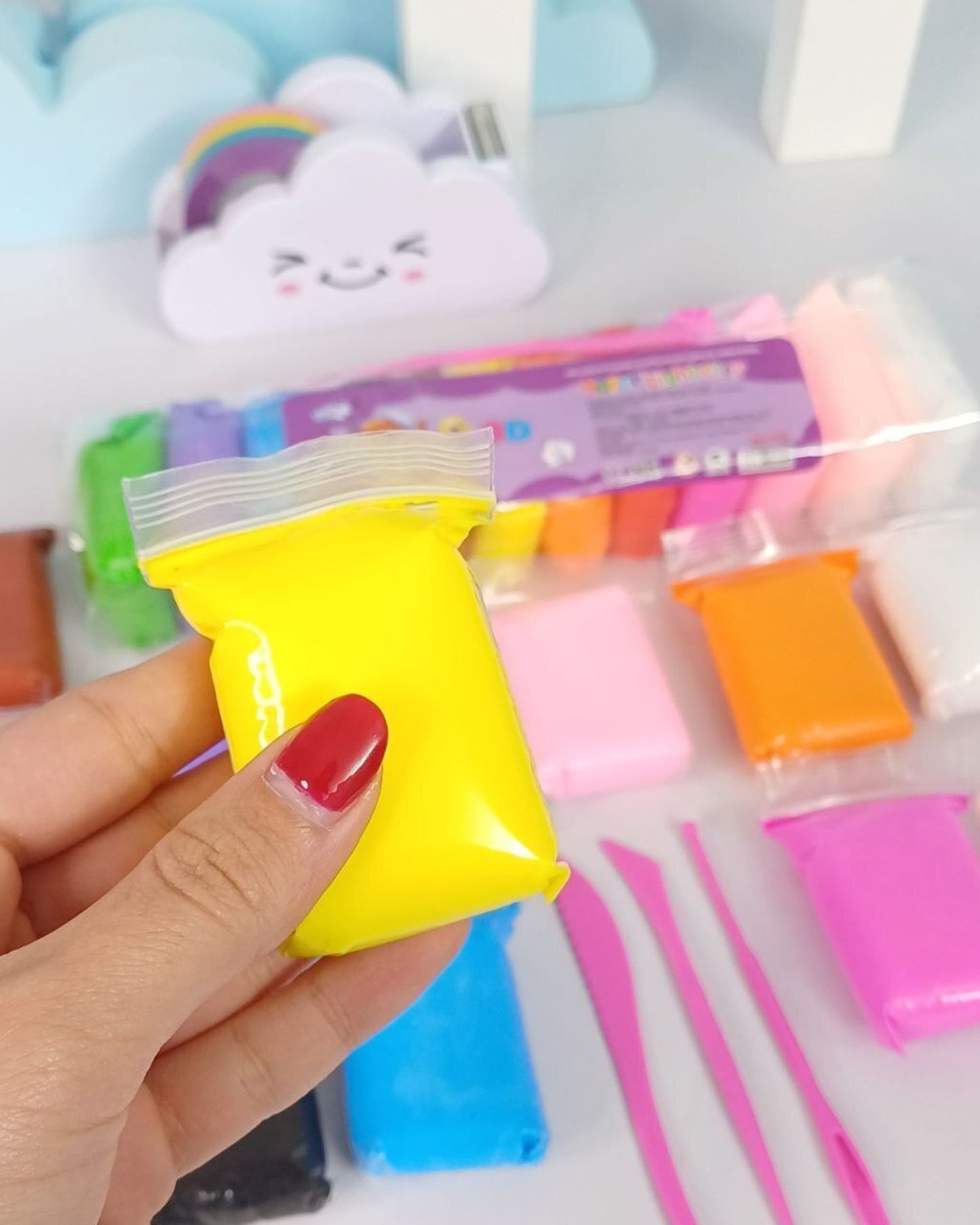 صلصال فوم 12 لون