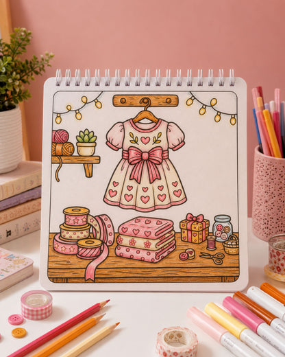 كتاب تلوين Daily Fashion