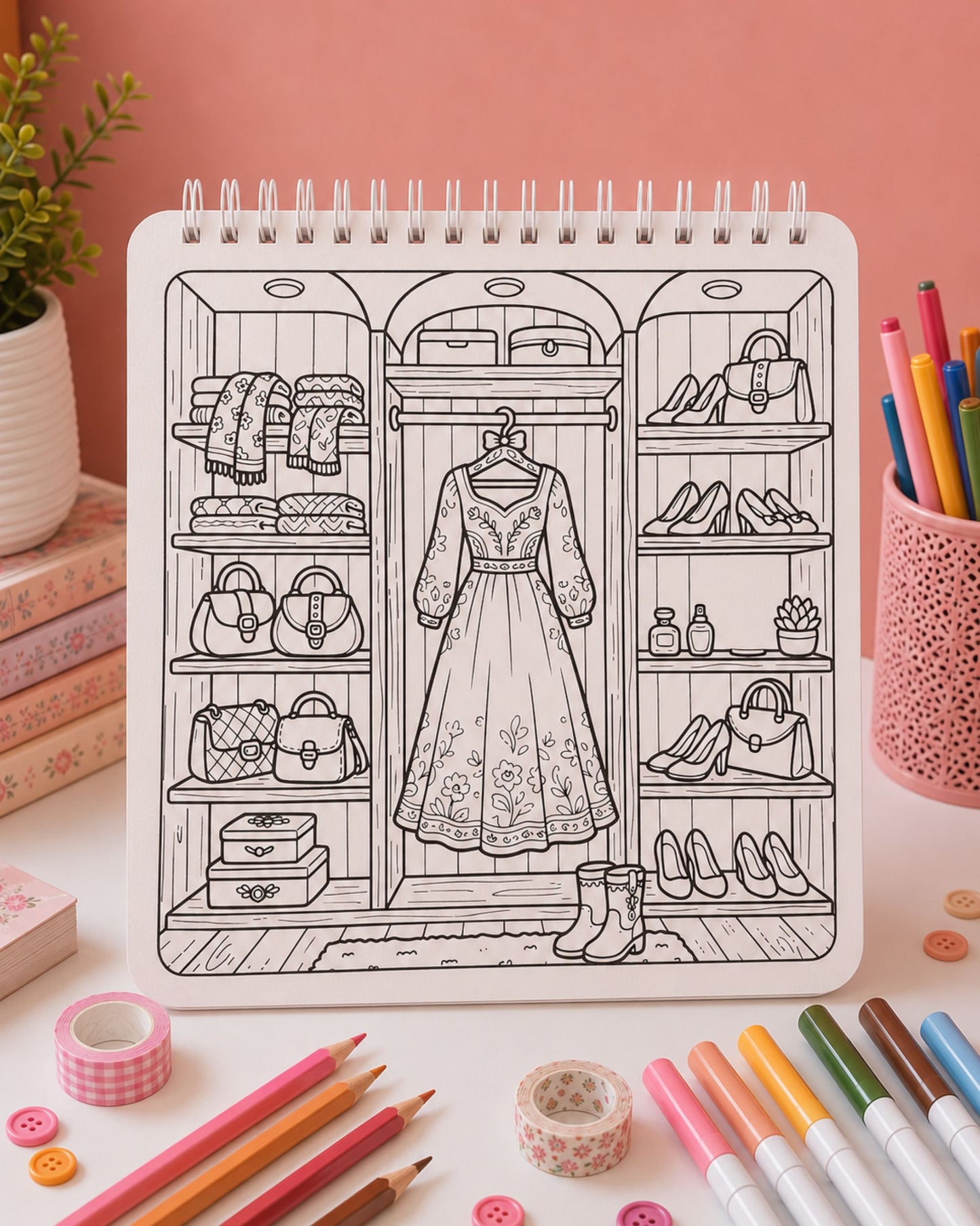 كتاب تلوين Daily Fashion