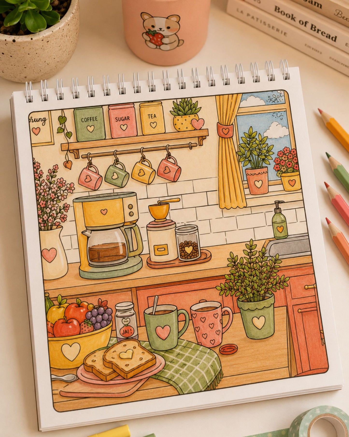 كتاب تلوين Daily Moments