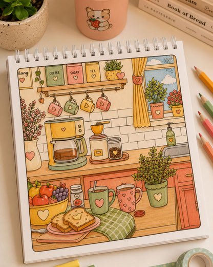 كتاب تلوين Daily Moments