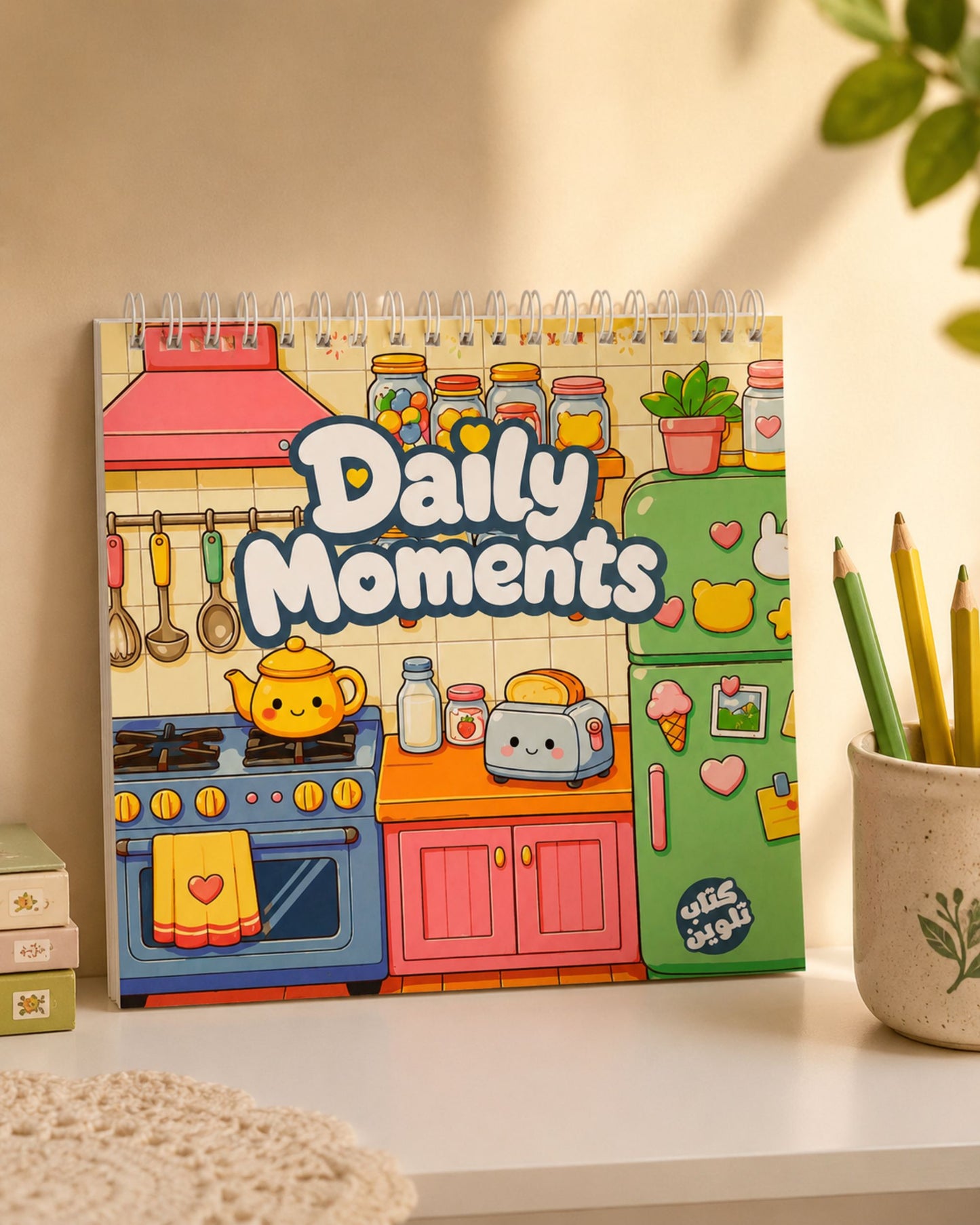 كتاب تلوين Daily Moments