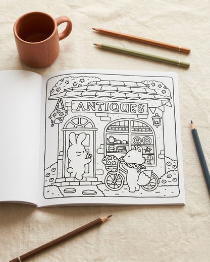 كتاب تلوين Fuzzy Hygge